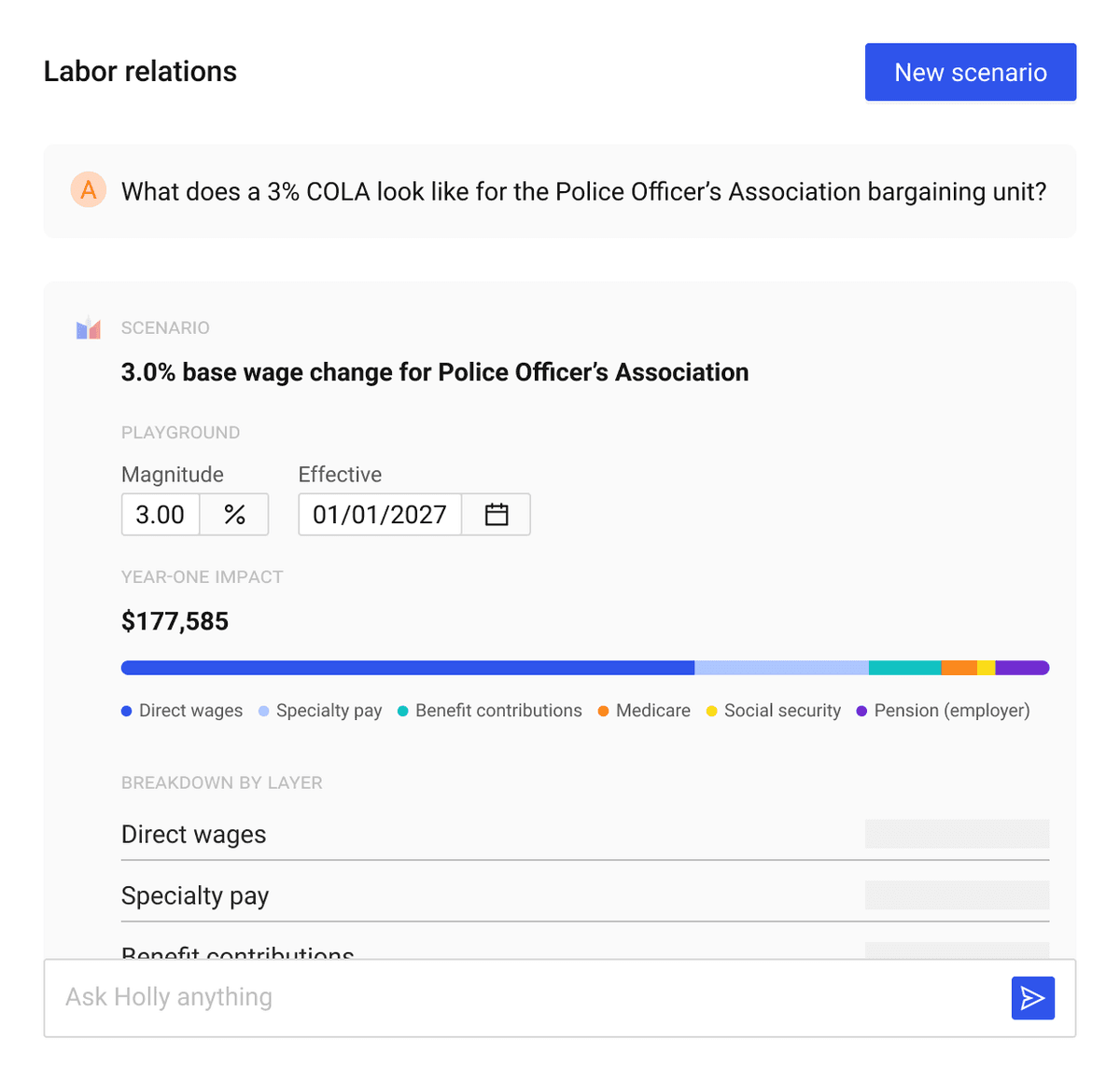 Labor relations module